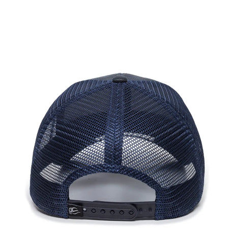 Outdoor Cap OC802 Etched Camo Structured Trucker Hat Unisex Accessories Hats & Caps