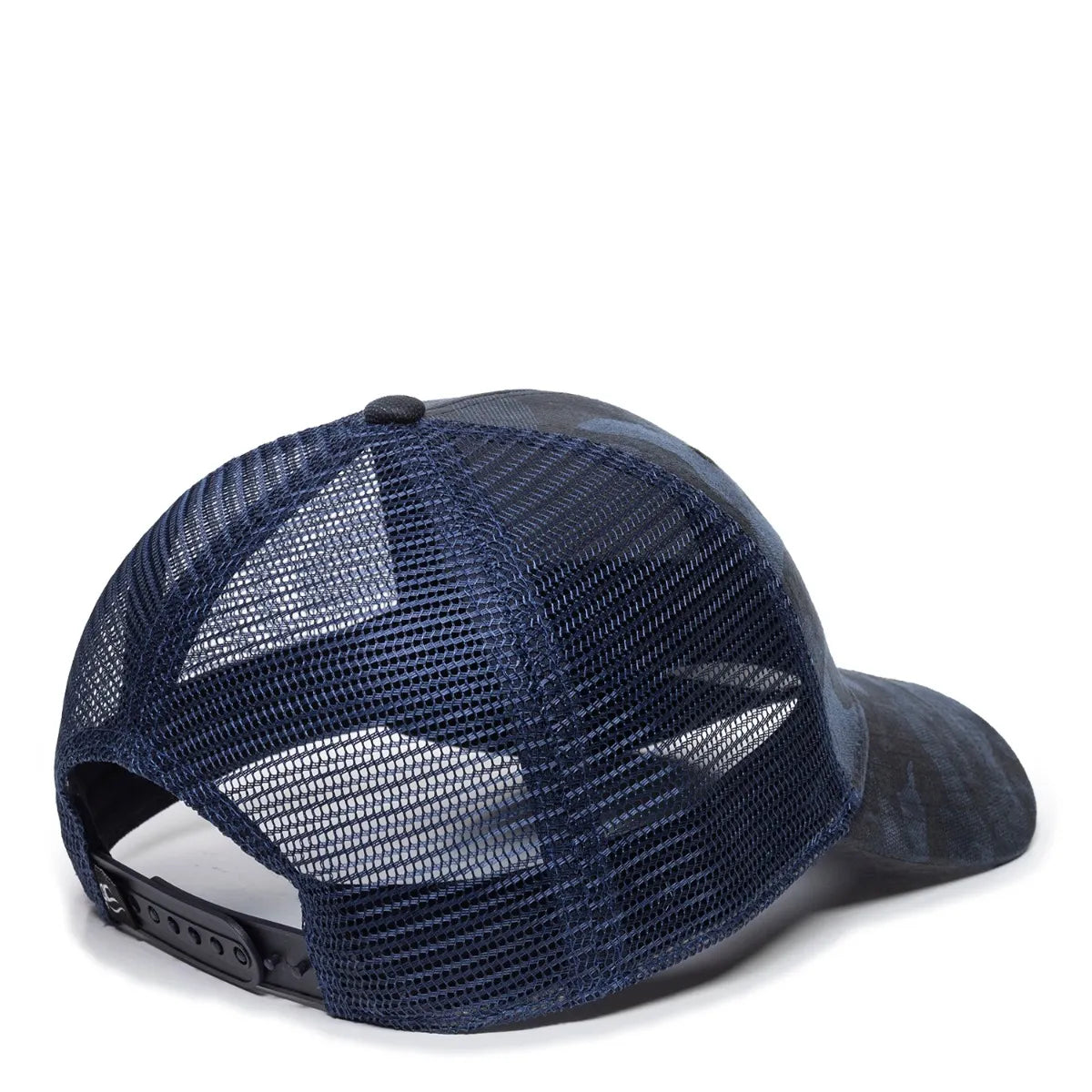 Outdoor Cap OC802 Etched Camo Structured Trucker Hat Unisex Accessories Hats & Caps