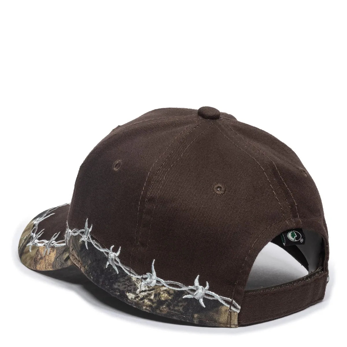 Outdoor Cap BRB-605 Barbed Wire Structured Solid Back Hat Unisex Accessories Hats & Caps