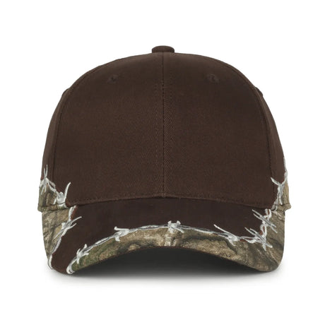 Outdoor Cap BRB-605 Barbed Wire Structured Solid Back Hat Unisex Accessories Hats & Caps
