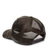 Outdoor Cap OC802 Etched Camo Structured Trucker Hat Unisex Accessories Hats & Caps