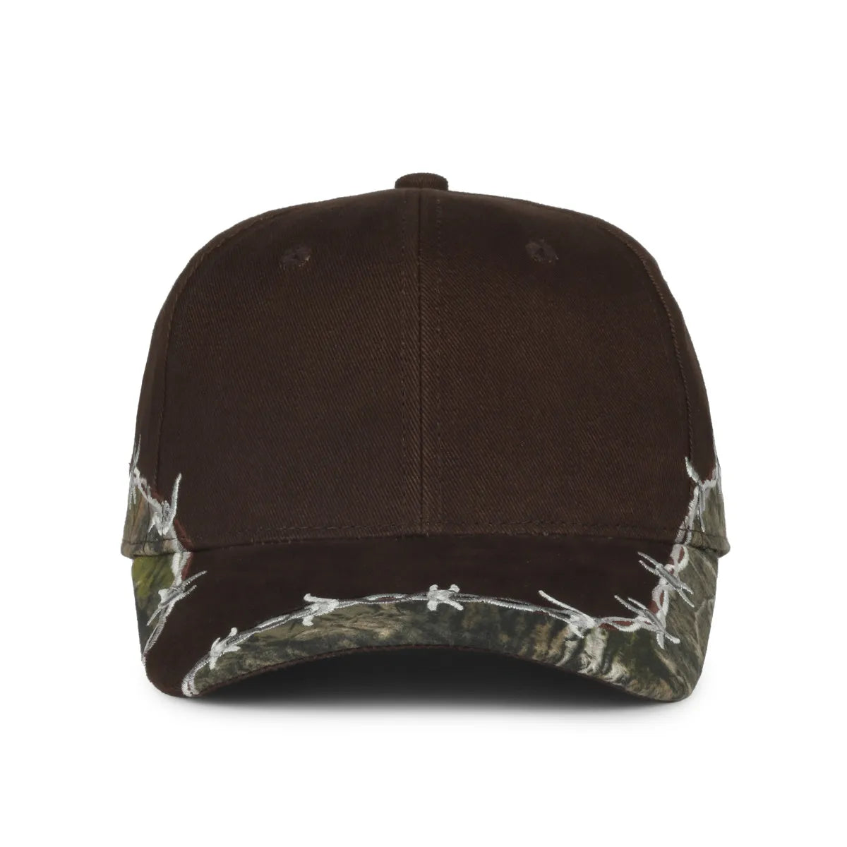 Outdoor Cap BRB-605 Barbed Wire Structured Solid Back Hat Unisex Accessories Hats & Caps