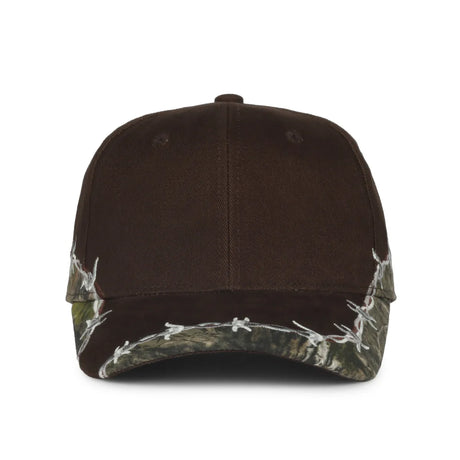 Outdoor Cap BRB-605 Barbed Wire Structured Solid Back Hat Unisex Accessories Hats & Caps
