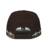 Outdoor Cap BRB-605 Barbed Wire Structured Solid Back Hat Unisex Accessories Hats & Caps