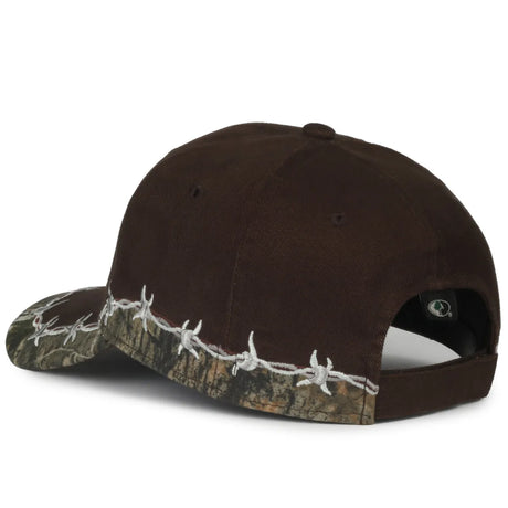 Outdoor Cap BRB-605 Barbed Wire Structured Solid Back Hat Unisex Accessories Hats & Caps