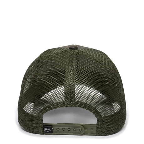 Outdoor Cap OC802 Etched Camo Structured Trucker Hat Unisex Accessories Hats & Caps
