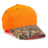 Outdoor Cap 202IS Blaze/ Camo Structured Solid Back Hat Unisex Accessories Hats & Caps