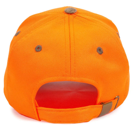 Outdoor Cap 202IS Blaze/ Camo Structured Solid Back Hat Unisex Accessories Hats & Caps