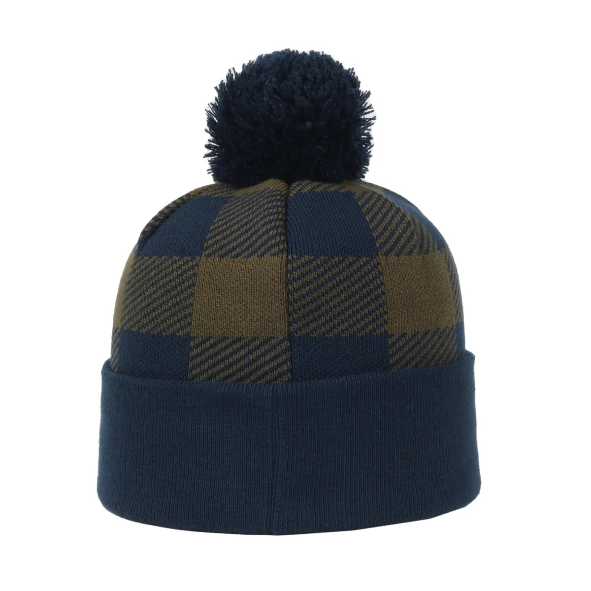 Outdoor Cap KNF-PLD Buffalo Plaid Solid Panel Beanie Unisex Accessories Hats & Caps