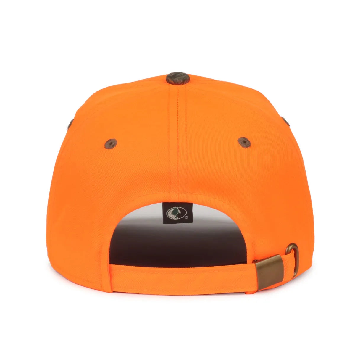 Outdoor Cap 202IS Blaze/ Camo Structured Solid Back Hat Unisex Accessories Hats & Caps