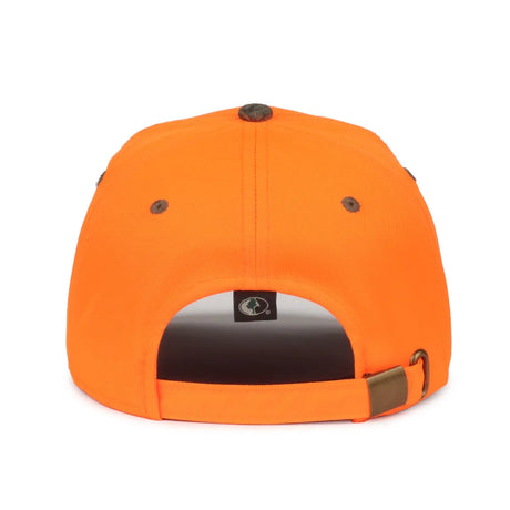 Outdoor Cap 202IS Blaze/ Camo Structured Solid Back Hat Unisex Accessories Hats & Caps