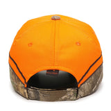 Outdoor Cap BLZ-615 Blaze/ Realtree Structured Solid Back Hat Unisex Accessories Hats & Caps