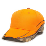 Outdoor Cap BLZ-615 Blaze/ Realtree Structured Solid Back Hat Unisex Accessories Hats & Caps