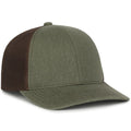 Outdoor Cap PDT20M Pigment Dyed Structured Trucker Hat Unisex Accessories Hats & Caps