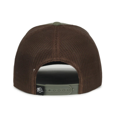 Outdoor Cap PDT20M Pigment Dyed Structured Trucker Hat Unisex Accessories Hats & Caps