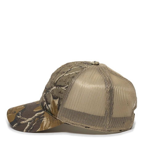Outdoor Cap 430PC Camo Unstructured Trucker Hat Unisex Accessories Hats & Caps