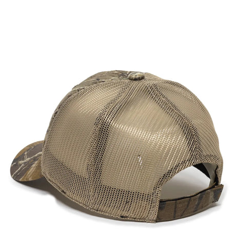 Outdoor Cap 430PC Camo Unstructured Trucker Hat Unisex Accessories Hats & Caps
