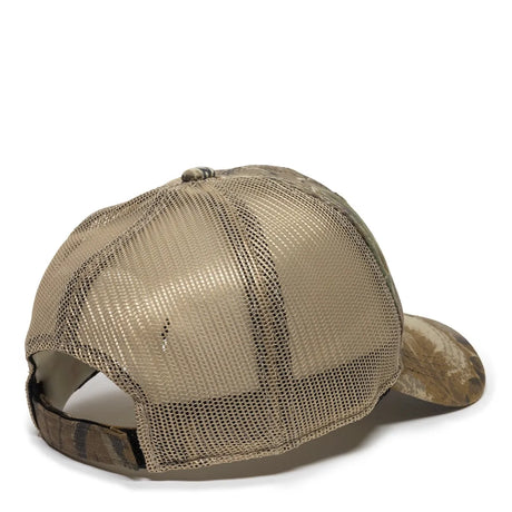 Outdoor Cap 430PC Camo Unstructured Trucker Hat Unisex Accessories Hats & Caps