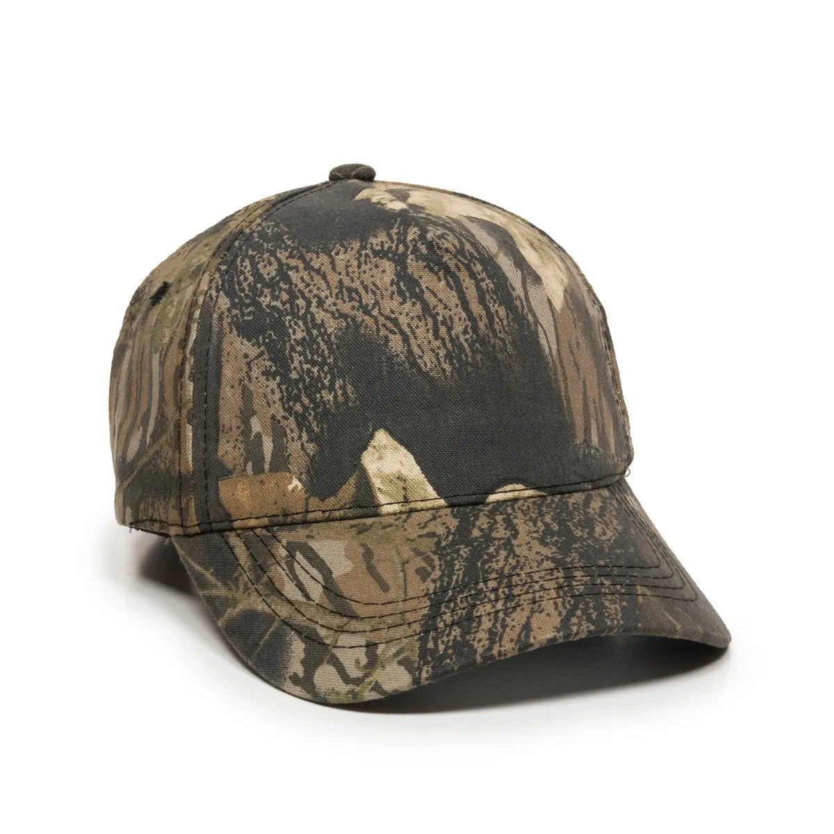Outdoor Cap 501PC Structured Solid Back Hat Unisex Accessories Hats & Caps