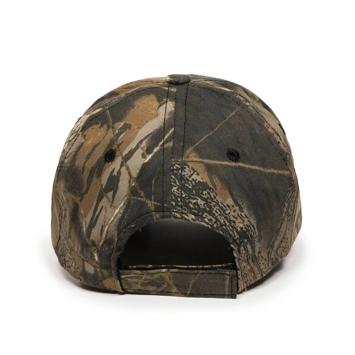 Outdoor Cap 501PC Structured Solid Back Hat Unisex Accessories Hats & Caps