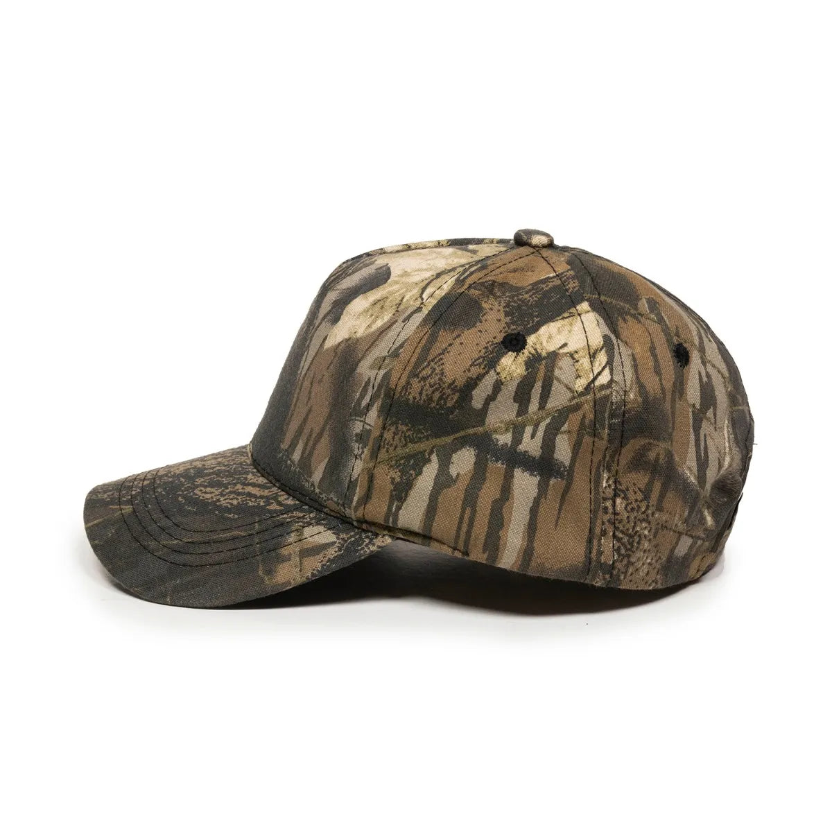 Outdoor Cap 501PC Structured Solid Back Hat Unisex Accessories Hats & Caps