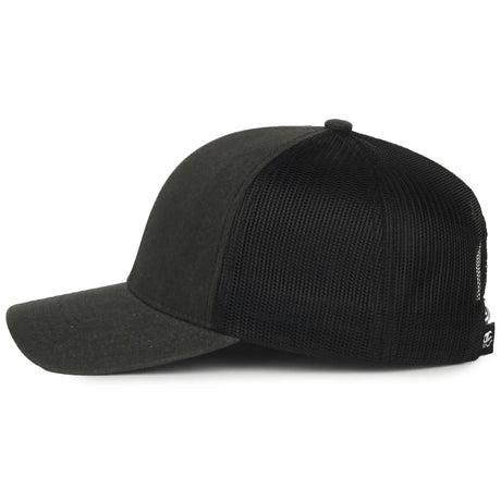 Outdoor Cap PDT20M Pigment Dyed Structured Trucker Hat Unisex Accessories Hats & Caps