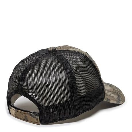 Outdoor Cap 430PC Camo Unstructured Trucker Hat Unisex Accessories Hats & Caps