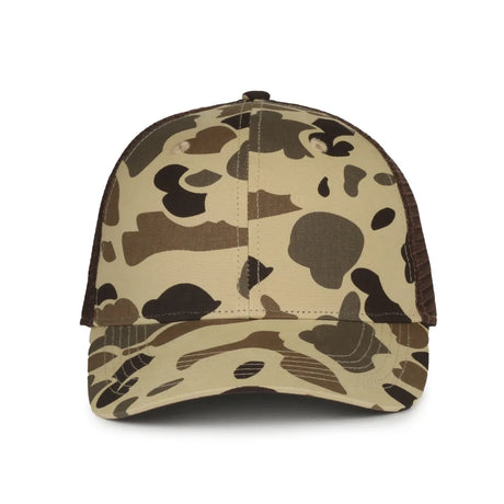 Outdoor Cap GC-100M Vintage Waterfowl Structured Trucker Hat Unisex Accessories Hats & Caps