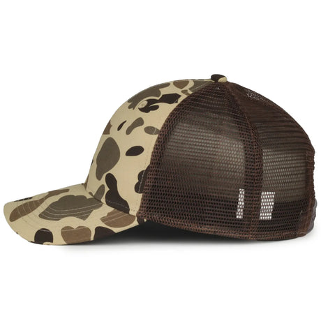 Outdoor Cap GC-100M Vintage Waterfowl Structured Trucker Hat Unisex Accessories Hats & Caps