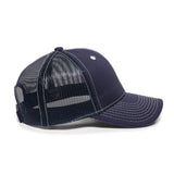 Outdoor Cap USA-800M Contrast Stitch Structured Trucker Hat Unisex Accessories Hats & Caps