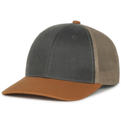 Outdoor Cap HPD-615M Premium Rugged Structured Trucker Hat Unisex Accessories Hats & Caps