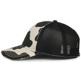 Outdoor Cap OC801P Holstein - Black Unstructured Trucker Hat Unisex Accessories Hats & Caps