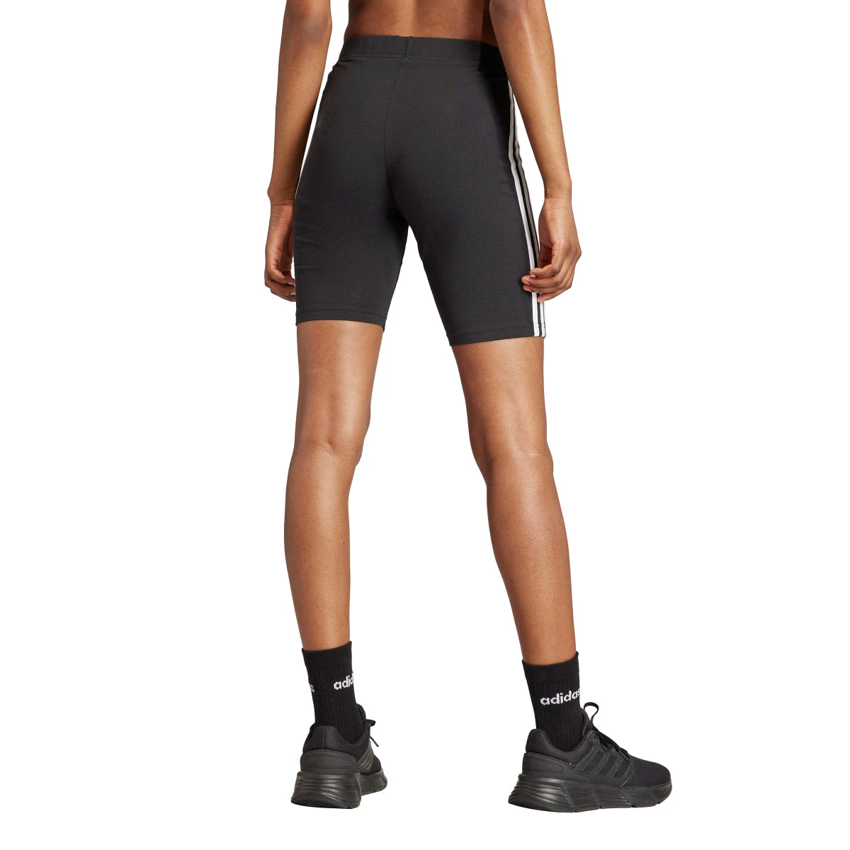 adidas Women's Essentials 3-Stripes Bike Shorts Womens Apparel Shorts