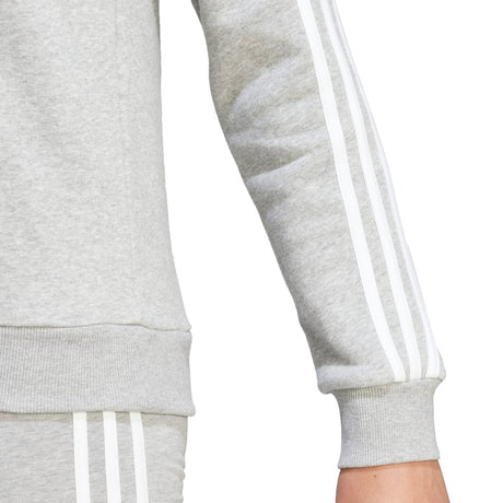 adidas Women's Essentials 3-Stripes Fleece Sweatshirt Womens Apparel Sweatshirts & Fleece