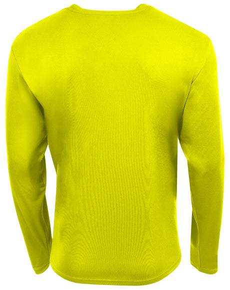 A4 Men's Sprint Long Sleeve Pocket Tee Mens Apparel Shirts & Tops