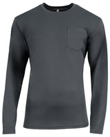 A4 Men's Sprint Long Sleeve Pocket Tee Mens Apparel Shirts & Tops