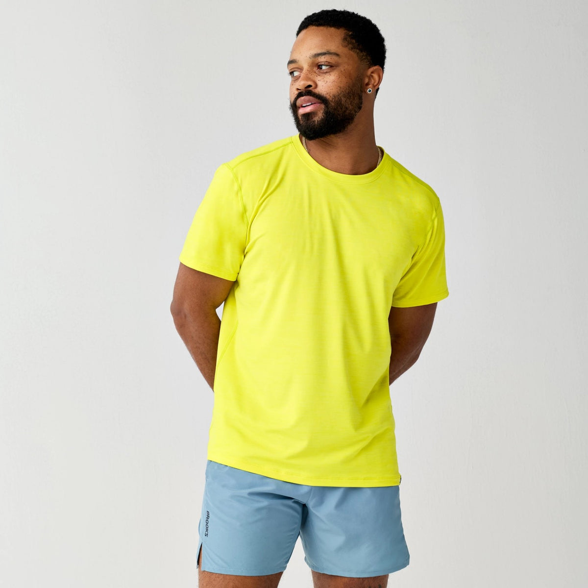 Brooks Men's Luxe Short Sleeve Top