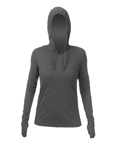 ANETIK Women's Breeze Tech Hooded Long Sleeve T-Shirt Womens Apparel Shirts & Tops