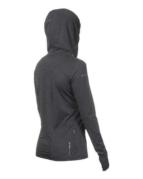ANETIK Women's Breeze Tech Hooded Long Sleeve T-Shirt Womens Apparel Shirts & Tops