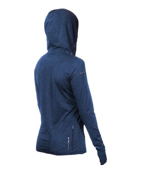 ANETIK Women's Breeze Tech Hooded Long Sleeve T-Shirt Womens Apparel Shirts & Tops
