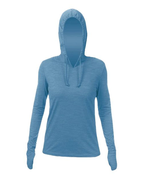 ANETIK Women's Breeze Tech Hooded Long Sleeve T-Shirt Womens Apparel Shirts & Tops