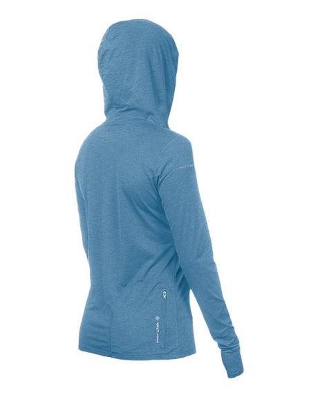 ANETIK Women's Breeze Tech Hooded Long Sleeve T-Shirt Womens Apparel Shirts & Tops