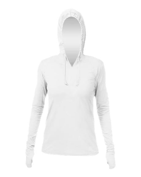 ANETIK Women's Breeze Tech Hooded Long Sleeve T-Shirt Womens Apparel Shirts & Tops