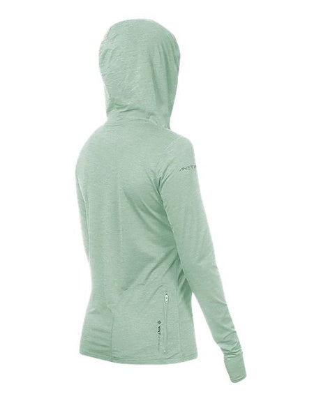 ANETIK Women's Breeze Tech Hooded Long Sleeve T-Shirt Womens Apparel Shirts & Tops