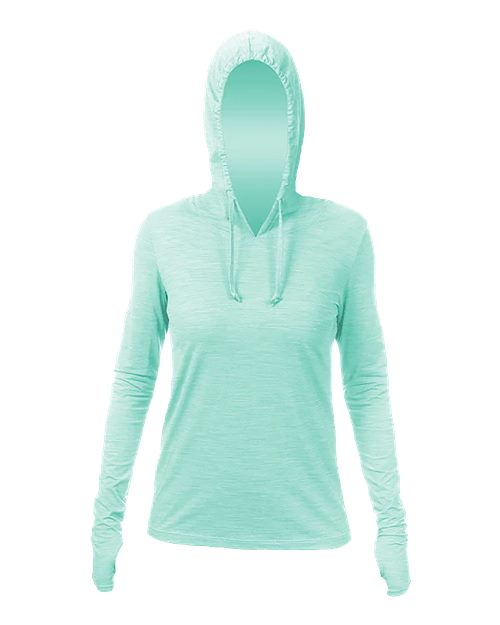 ANETIK Women's Breeze Tech Hooded Long Sleeve T-Shirt Womens Apparel Shirts & Tops