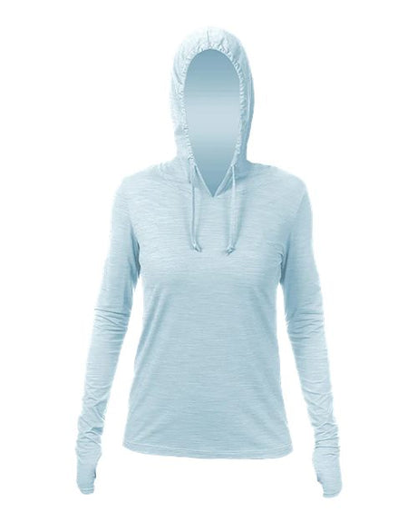 ANETIK Women's Breeze Tech Hooded Long Sleeve T-Shirt Womens Apparel Shirts & Tops