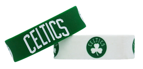 Aminco Boston Celtics 2 Pack Wide Bracelets Fan Gear NBA Boston Celtics