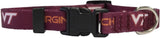 Little Earth Virginia Tech Hokies Pet Collar Size Small - Special Order Fan Gear NCAA Virginia Tech Hokies