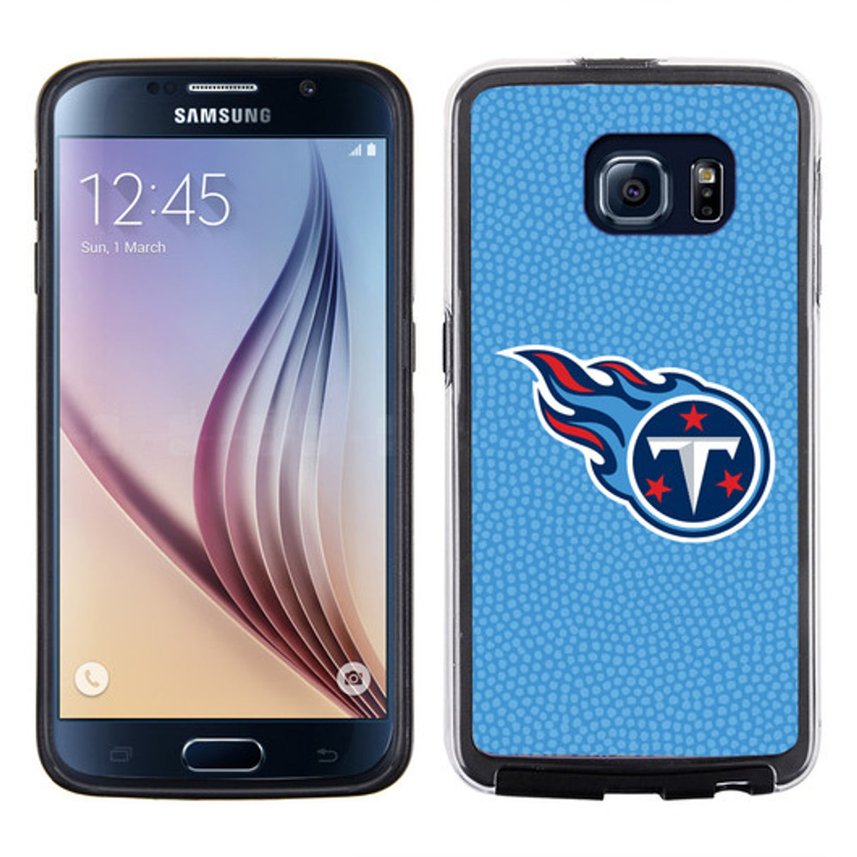 Gamewear Tennessee Titans Team Color Football Pebble Grain Feel Samsung Galaxy S6 Phone Case Fan Gear NFL Tennessee Titans