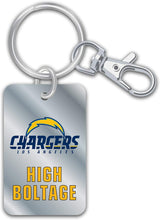 Aminco Los Angeles Chargers Slogan Keychain Fan Gear NFL Los Angeles Chargers